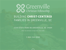 Tablet Screenshot of greenvillechristianfellowship.com